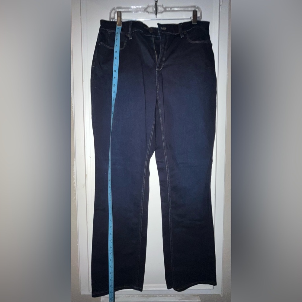 Talbots straight curvy 5 pocket jeans size 12
